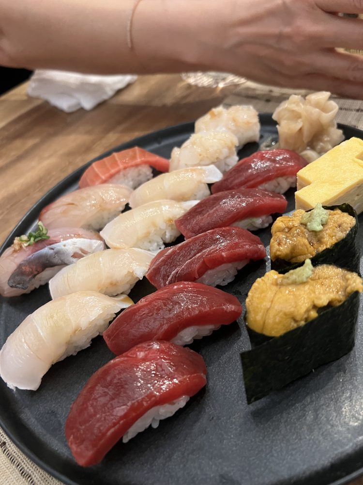 寿司の盛り合わせ